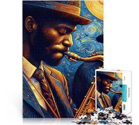 Rompecabezas para Adolescentes de 1000 Piezas La Magia del Jazz 8 Juguete Educativo Intelectual descompresor Gran Regalo 75x50cm