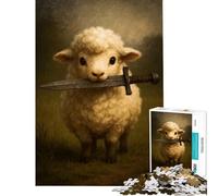 Rompecabezas para Adolescentes de 1000 Piezas La Paz Nunca fue una opción Juego de ingenio Juguetes educativos Regalo para cumpleaños Difícil (Tamaño 38x52cm)