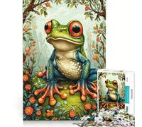 Rompecabezas para Adolescentes de 1000 Piezas La Ranita Juegos educativos Mejora la Memoria Regalo de cumpleaños Regalos 38x52cm