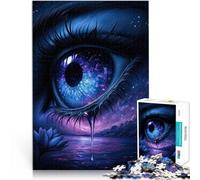 Rompecabezas para Adolescentes de 1000 Piezas Lágrimas cósmicas Juegos educativos Decoración del hogar Mejorar el Amor Entre Parejas 52x38cm