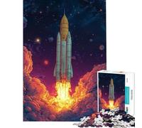 Rompecabezas para Adolescentes de 1000 Piezas Lanzamiento del desafío Educativo Ecliptic Sentinel Regalos para Mujeres Juego Educativo para Mayores de 14 años 50x75cm