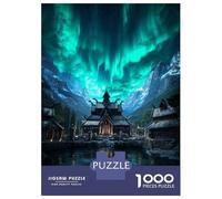 Rompecabezas para Adolescentes De 1000 Piezas Last Sanctuary of The Boreal Flame Rompecabezas para Adultos Juego De Ingenio Decoración De Pared Difícil Y Desafiante 38x26cm/1000pcs