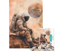 Rompecabezas para Adolescentes de 1000 Piezas Legado Lunar Juegos de relajación Juguete Juego Intelectual Regalos para Mujeres y Hombres Una Obra de Arte (Tamaño 50x75cm)