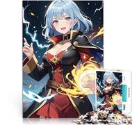 Rompecabezas para Adolescentes de 1000 Piezas Leyenda de los héroes del Anime para divertirse en Familia Ideas de Regalos 38x26cm