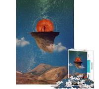 Rompecabezas para Adolescentes de 1000 Piezas Libro del Principito Actividades Divertidas para Aprender en casa Juguete Educativo para Mayores de 14 años (50x75cm)