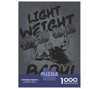 Rompecabezas para Adolescentes De 1000 Piezas Light Weight Baby - Ronnie Coleman Bench Press Rompecabezas para Adultos Juegos Divertidos Decoración De Pared 70x50cm/1000pcs