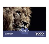 Rompecabezas para Adolescentes De 1000 Piezas Lion Face Rompecabezas para Adultos Juego De Ingenio Alivia El Estrés Ayuda A Ejercitar El Cerebro 70x50cm/1000pcs