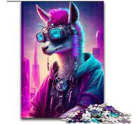 Rompecabezas para Adolescentes de 1000 Piezas: Llama Un Juego Divertido y desafiante para Disfrutar en Familia con Piezas aleatorias Que se entrelazan tamaño 50x75cm