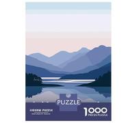 Rompecabezas para Adolescentes De 1000 Piezas Loch Lomond & The Trossachs Rompecabezas para Adolescentes Juego Práctico Desafío Difícil Desafiante De Completar 52x38cm/1000pcs