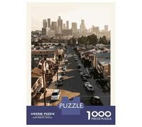 Rompecabezas para Adolescentes De 1000 Piezas Los Angeles City Rompecabezas para Adultos Juguetes DIY Pero Divertidos Y Humorísticos Regalos De Cumpleaños Y Únicos 38x26cm/1000pcs