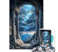 Rompecabezas para adolescentes de 1000 piezas Los ecos de la Atlántida Rompecabezas para adultos Juguetes antiestrés divertidos y con humor Fomenta la interacción entre padres e hijos (tamaño 50x75cm)