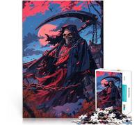Rompecabezas para Adolescentes de 1000 Piezas Luna de Sangre de la Parca Juguetes educativos Trato como Regalo para Toda la Familia 75x50cm