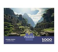 Rompecabezas para Adolescentes De 1000 Piezas Machu Picchu Inca Ruins Rompecabezas para Adolescentes Juegos Relajantes Carrera De Velocidad De Manos 70x50cm/1000pcs