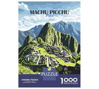 Rompecabezas para Adolescentes De 1000 Piezas Machu Picchu Peru Rompecabezas para Adolescentes Juego Familiar Desafío Difícil Cumpleaños Y Navidad 70x50cm/1000pcs
