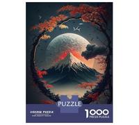 Rompecabezas para Adolescentes De 1000 Piezas Magic Root and Mount Fuji Rompecabezas para Adolescentes Juego Práctico Desafío Difícil Desafiante De Completar 52x38cm/1000pcs