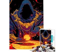 Rompecabezas para Adolescentes de 1000 Piezas mágico arcano de fantasía Educativo desafío Juego de Corte de precisión práctico para Mayores de 14 años Juego de Rompecabezas ofrecido (38x52cm)