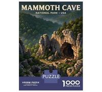 Rompecabezas para Adolescentes De 1000 Piezas Mammoth Cave National Park Rompecabezas para Adultos Juegos Relajantes Regalos De Cumpleaños para Amigos Y Familiares 52x38cm/1000pcs