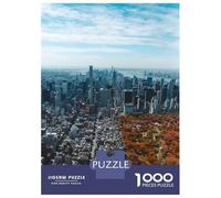 Rompecabezas para Adolescentes De 1000 Piezas Manhattan Rompecabezas para Adultos Juegos Divertidos Mejora La Memoria Oferta como Regalo para Toda La Familia 52x38cm/1000pcs