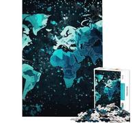 Rompecabezas para Adolescentes de 1000 Piezas mapas fantasía Rompecabezas para Adultos Juego práctico Regalos para Mujeres Ofertas como Regalos para Toda la Familia (tamaño 38x52cm)
