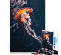 Rompecabezas para Adolescentes de 1000 Piezas Medusa Celestial,Bordes impecables,Juego Divertido para Pensar,Momento Acogedor,decoración navideña (50x75cm)
