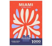 Rompecabezas para Adolescentes De 1000 Piezas Miami Florist Club Rompecabezas para Adolescentes Juego Familiar Desafío Difícil Cumpleaños Y Navidad 52x38cm/1000pcs