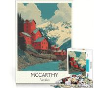 Rompecabezas para Adolescentes de 1000 Piezas, Modelo Alaska de Mccarthy, Juego Imposible, Regalo de cumpleaños, con póster y Hoja de Preguntas a Juego 50x75cm