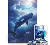 Rompecabezas para Adolescentes de 1000 Piezas Modelo Leviatán Majestuoso Juguetes antiestrés dificultad Alta Ideal para Decorar el Escritorio 38x26cm