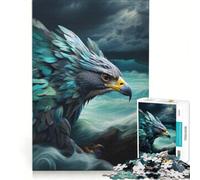 Rompecabezas para Adolescentes de 1000 Piezas Modelo Wave Rider Falcon Juego de ingenio Ideal para la interacción Entre Padres e Hijos Regalo de cumpleaños 38x52cm