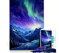 Rompecabezas para Adolescentes de 1000 Piezas,montaña de Hielo,Arte pixelado,Ajuste, Juego de ingenio,diversión,Tiempo Libre, (50x75cm)