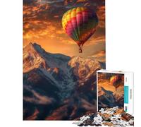 Rompecabezas para Adolescentes de 1000 Piezas Montaña Majestuosa Juego desafiante Juguete para ejercitar la Mente Juego difícil excelente Regalo y Juguete (tamaño 50x75cm)