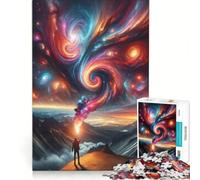 Rompecabezas para Adolescentes de 1000 Piezas Montañas del Mundo Juegos relajantes Actividades Divertidas para Hacer en casa Juego con un diseño Precioso 38x52cm
