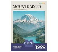 Rompecabezas para Adolescentes De 1000 Piezas Mount Rainier National Park Rompecabezas para Adultos Juegos Relajantes Decoración del Hogar 38x26cm/1000pcs