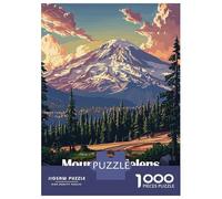 Rompecabezas para Adolescentes De 1000 Piezas Mount St. Helens National Park Rompecabezas Juego De Ingenio Análisis Y Lógica Actividades Divertidas En Casa 52x38cm/1000pcs