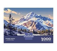 Rompecabezas para Adolescentes De 1000 Piezas Mount Whitney Landscape Rompecabezas para Adultos Juegos Relajantes Regalos para Mujeres Ayuda A Ejercitar El Cerebro 38x26cm/1000pcs