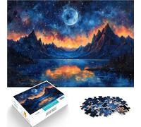 Rompecabezas para Adolescentes de 1000 Piezas Mundo de sueños galácticos Análisis y lógica Juguetes de decoración del hogar 38x26cm