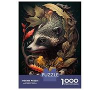 Rompecabezas para Adolescentes De 1000 Piezas Myth Badger Wild Animal Rompecabezas para Adultos Juegos Relajantes Análisis Y Lógica Difícil Y Desafiante 52x38cm/1000pcs