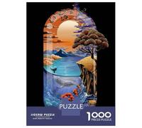 Rompecabezas para Adolescentes De 1000 Piezas Nature Is Medicine Rompecabezas para Adultos Juguete Decoración De Pared Desafío Difícil 38x26cm/1000pcs