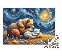 Rompecabezas para Adolescentes De 1000 Piezas Nature's Embrace Wildlife Serenity Rompecabezas para Adultos Juego De Ingenio Regalos para Mujeres Desafiante De Completar 52x38cm/1000pcs