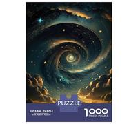 Rompecabezas para Adolescentes De 1000 Piezas Night Fantasy Spiral Rompecabezas para Adultos Juegos Relajantes Análisis Y Lógica Difícil Y Desafiante 38x26cm/1000pcs
