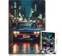 Rompecabezas para Adolescentes de 1000 Piezas Nissan Skyline GTR, Juguetes, Juegos educativos, desafío difícil, Regalos de Amigo Secreto, tamaño 38x26cm
