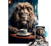 Rompecabezas para Adolescentes de 1000 Piezas No sin mi café Un Reto Educativo para Mejorar la Memoria Juegos Divertidos para Mayores de 14 años Juego de Rompecabezas Incluido 50x75cm