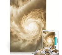 Rompecabezas para Adolescentes de 1000 Piezas Nubes en Espiral Juegos relajantes análisis y lógica Que mejoran el Amor Entre Parejas 38x52cm