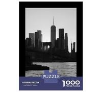 Rompecabezas para Adolescentes De 1000 Piezas NYC Skyline & Brooklyn Bridge Rompecabezas DIY Juguetes Vacaciones En Casa Matar El Tiempo Cumpleaños Y Navidad 52x38cm/1000pcs