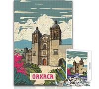 Rompecabezas para Adolescentes de 1000 Piezas Oaxaca: diversión Familiar y Noche de Juegos, análisis y lógica, Ideas de Regalo, tamaño 38x52cm