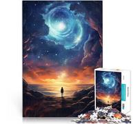 Rompecabezas para Adolescentes de 1000 Piezas Obra de Arte del Cosmos para divertirse en Familia para la decoración del hogar 52x38cm