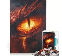 Rompecabezas para Adolescentes de 1000 Piezas: Ojo de dragón del Sur, Juego práctico, difícil y desafiante, Regalo de Juego desafiante 38x26cm