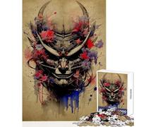 Rompecabezas para Adolescentes de 1000 Piezas Oni Samurai No 1 Juguete Educativo Regalo de cumpleaños Juego de ingenio difícil y desafiante tamaño 38x26cm