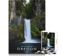 Rompecabezas para Adolescentes de 1000 Piezas, Oregón, Estados Unidos, Hermoso diseño, Juego, una Obra de Arte, Juguetes antiestrés, tamaño 38x52cm