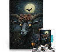 Rompecabezas para Adolescentes de 1000 Piezas Oveja desafortunada Juguete Educativo para aliviar el estrés Obra de Arte 38x26cm