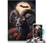 Rompecabezas para Adolescentes de 1000 Piezas Oveja desafortunada Juguetes de Juego para Regalo Familiar Decoración 38x26cm